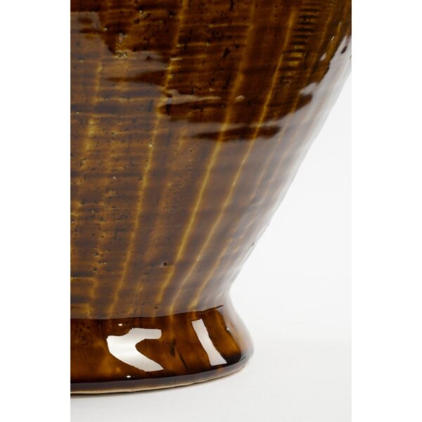 LEOS - Vase Céramique H39cm - Marron – Image 4