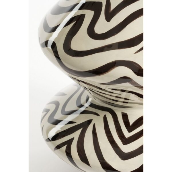 ZOZ - Vase en céramique - Noir & Blanc – Image 3