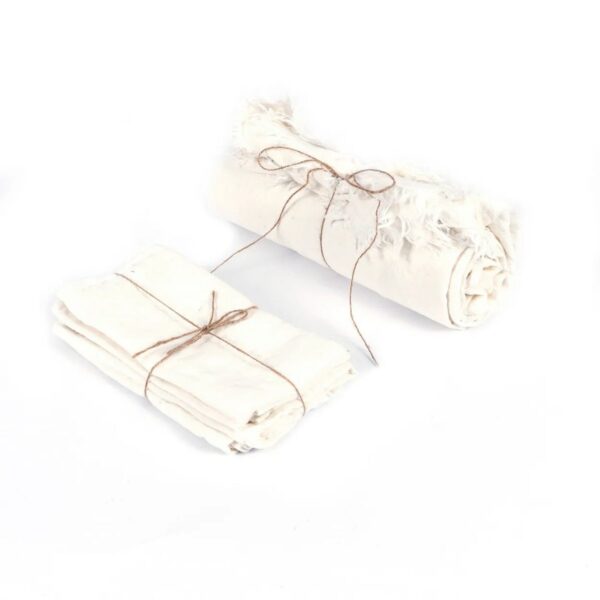 CARLOTA – Nappe en Lin – Blanc – 150x200cm – Image 6