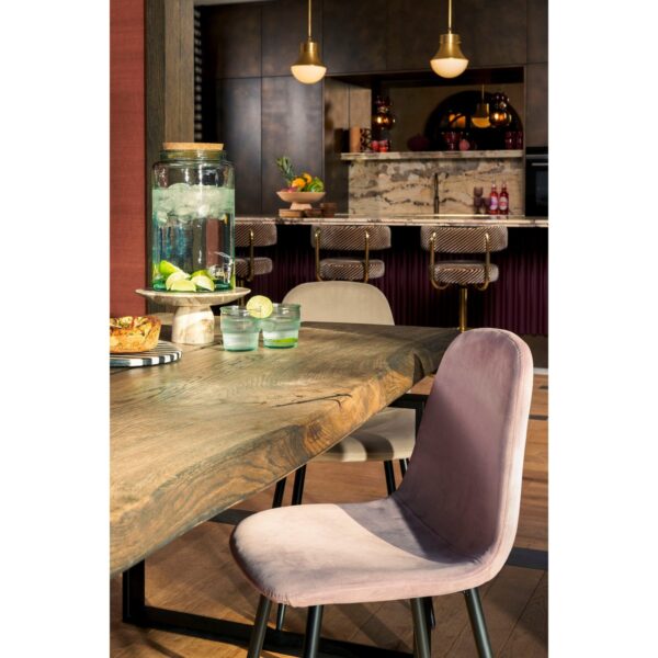 LARA – Présentoir à gâteaux – Marbre beige Ø25cm – Image 6