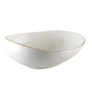 LUCA – Assiette creuse Ø22cm – Blanche