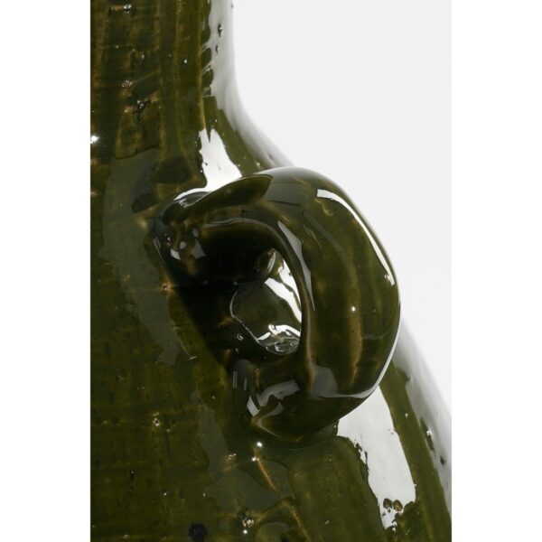 LEOS – Vase Céramique H34cm – Vert – Image 3
