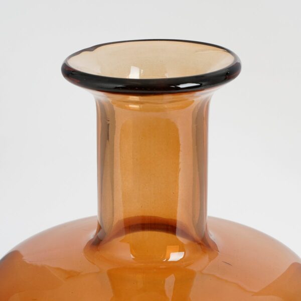 FARMEN - Vase en verre - Marron – Image 2