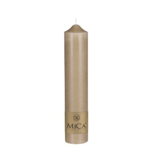 PUCI – Bougie – H35 x Ø7 cm – Beige