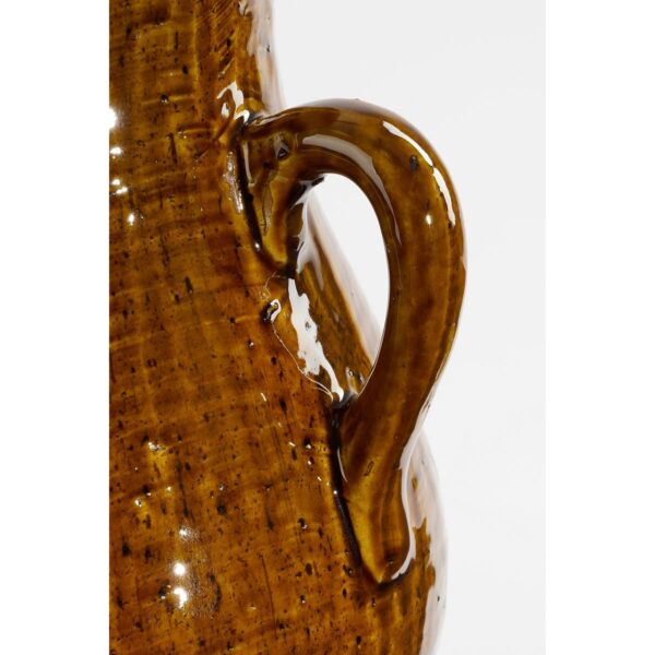LEOS - Vase Céramique H39cm - Marron – Image 3