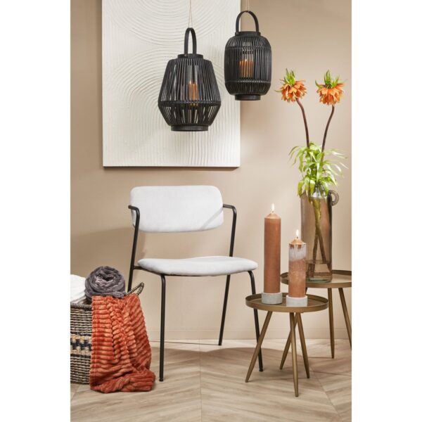 PUCI – Bougie – H35 x Ø7 cm – Marron clair – Image 2