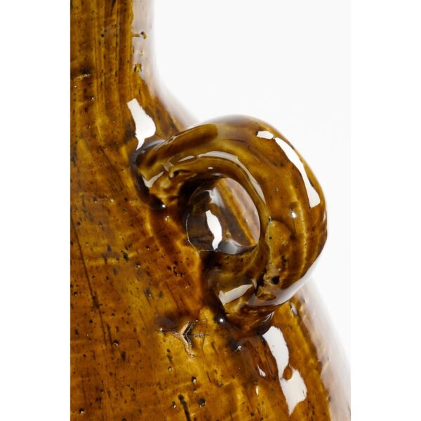 LEOS – Vase Céramique H34cm – Marron – Image 3