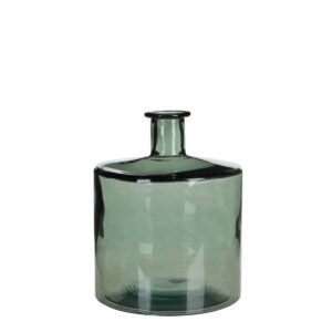 FARMEN - Vase Bouteille en verre recyclé - Vert