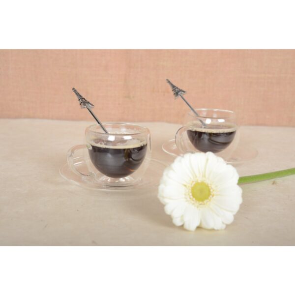 KATO – Tasse à café double paroi – Lot de 4 – Image 2