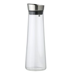 Pichet en verre et bouchon en métal - 1,2L