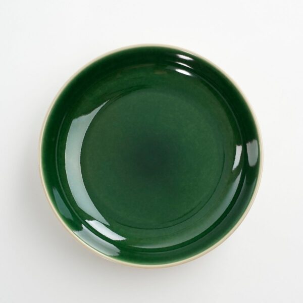 FAUM – Assiette creuse Ø22 cm – Vert – Image 3