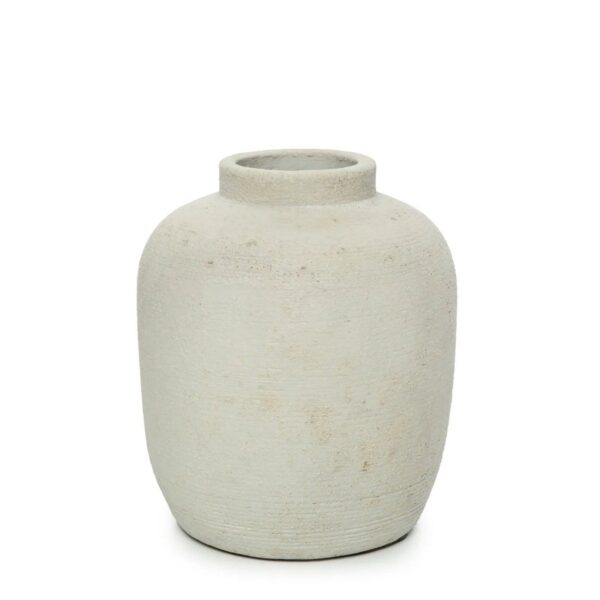 ARZA - Vase béton - Beige