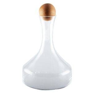 LAM - Carafe à décanter avec bouchon en bois