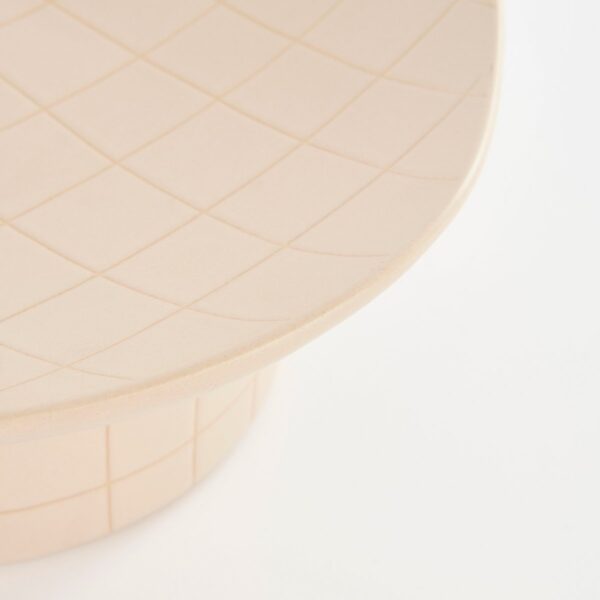 VOLGA - Bol de service Pied - Céramique - Beige – Image 2