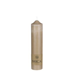 PUCI - Bougie - H30 x Ø7 cm - Beige