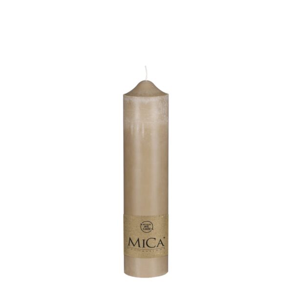 PUCI - Bougie - H30 x Ø7 cm - Beige