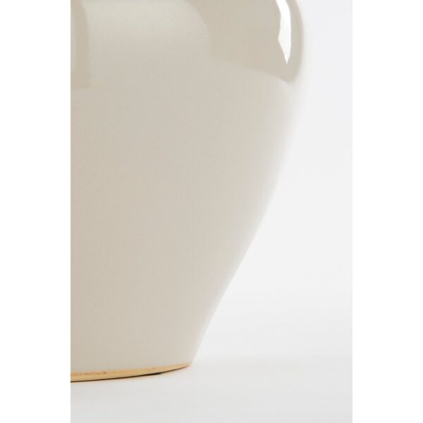 CONE - Vase en céramique - Blanc cassé – Image 4