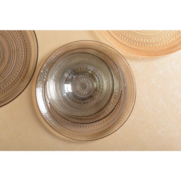 ROMA - Assiette plate Ø33cm - Marron – Image 2