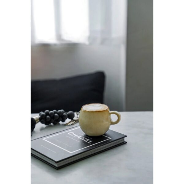 LINA - Tasse à expresso – Beige – Lot de 6 – Image 3