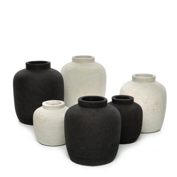 ARZA - Vase béton - Beige – Image 5
