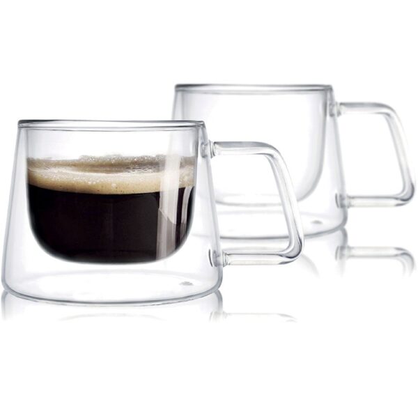 Set de 2 tasses à thé double paroi