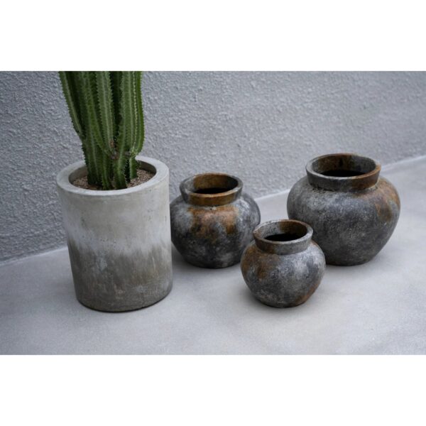 EL – Vase effet pierre – L – Image 3
