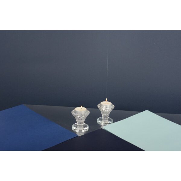 Bougeoir en cristal - Lot de 2 – Image 2