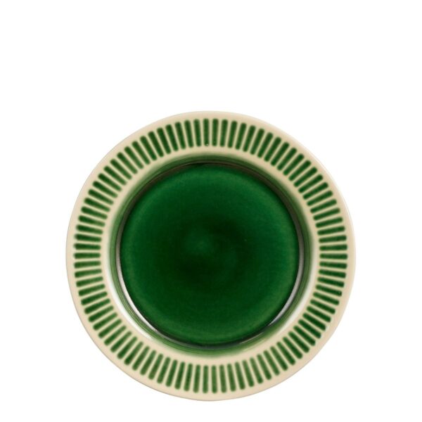 FAUM - Assiette plate Ø22 cm - Vert