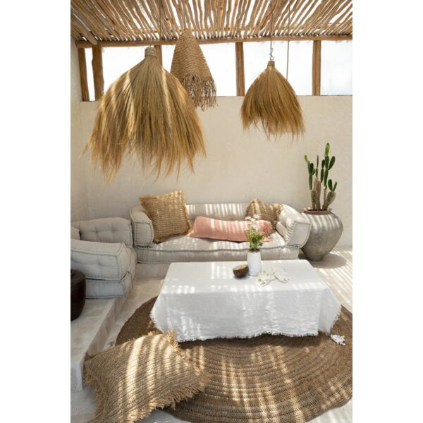 CARLOTA – Nappe en Lin – Blanc – 150x250cm – Image 3