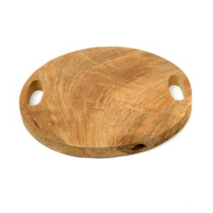 Plateau en teck – Bois Naturel - L