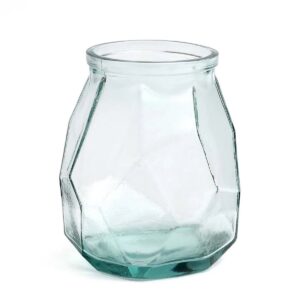 LUXA – Vase Large – Transparent bleu
