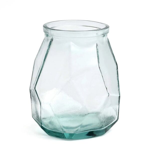 LUXA – Vase Large – Transparent bleu