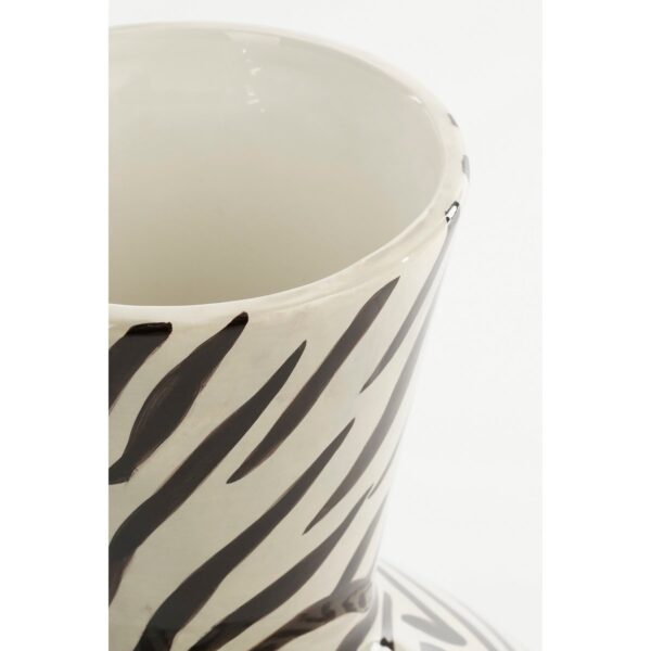 ZOZ - Vase en céramique - Noir & Blanc – Image 2