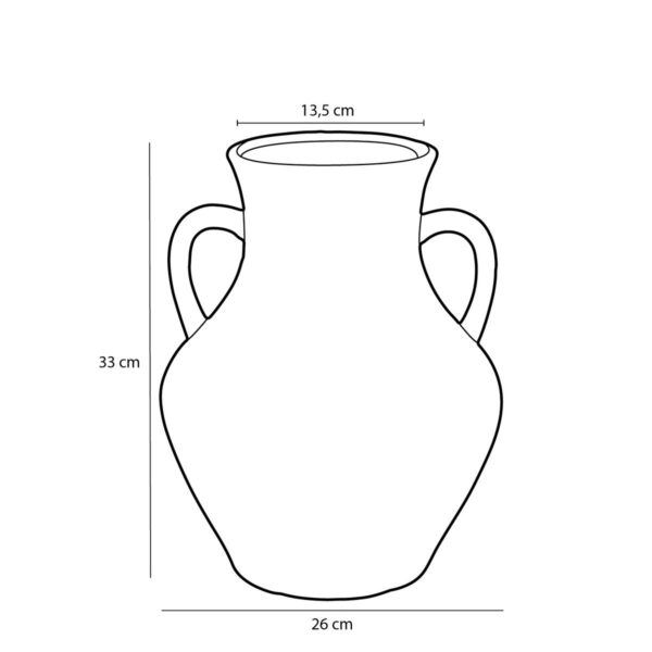 CONE - Vase en céramique - Vert – Image 5