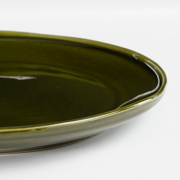 OVA - Assiette plate Ø28 cm – Vert – Image 2