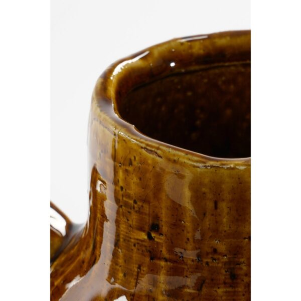 LEOS – Vase Céramique H34cm – Marron – Image 2