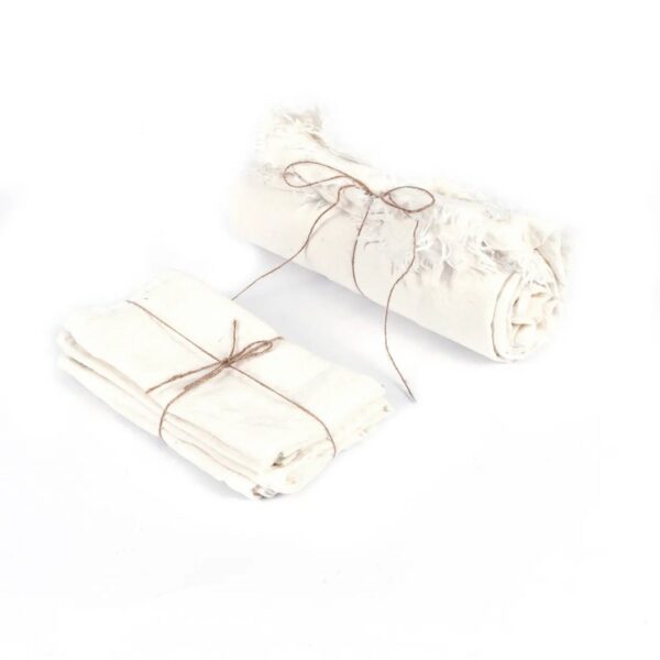 CARLOTA – Nappe en Lin – Blanc – 180x300cm – Image 6
