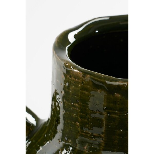 LEOS – Vase Céramique H34cm – Vert – Image 2