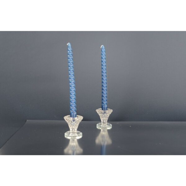 Bougeoir en cristal - Lot de 2 – Image 4