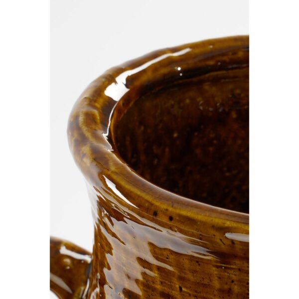 LEOS - Vase Céramique H39cm - Marron – Image 2