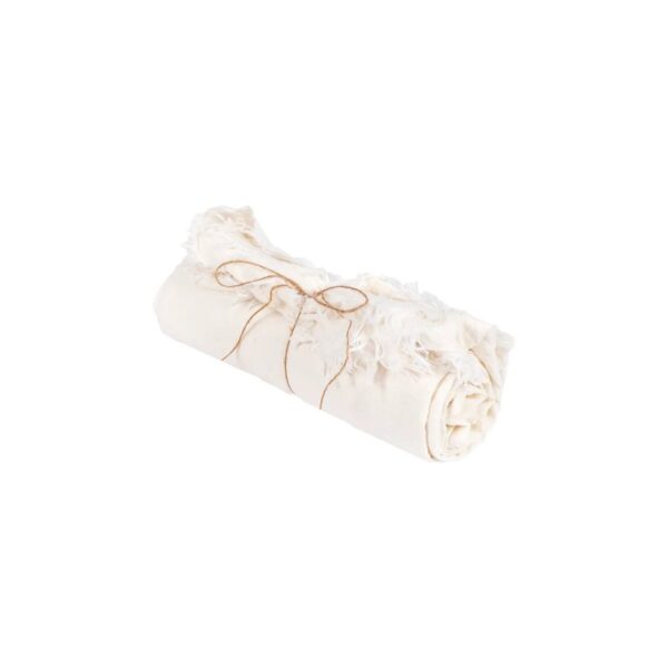 CARLOTA – Nappe en Lin – Blanc – 150x150cm