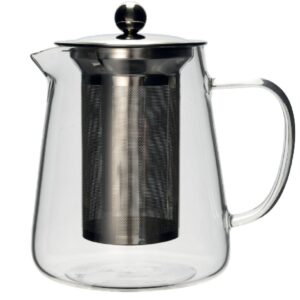Théière - Verre et inox - 750ML