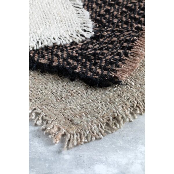 IBIZA – Set de Table – Beige & noir – Lot de 4 – Image 9