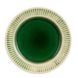 Assiette plate Elice / Ø27 cm - Céramique - Vert