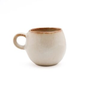 LINA - Tasse à expresso – Beige – Lot de 6