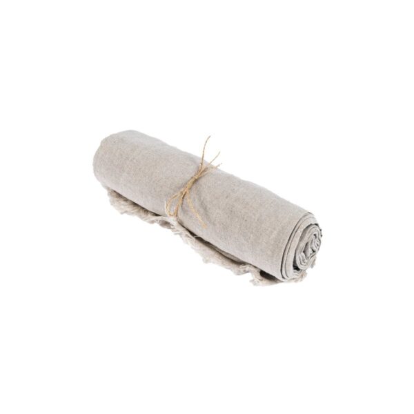 CARLOTA - Nappe en Lin - Beige - 150x200cm