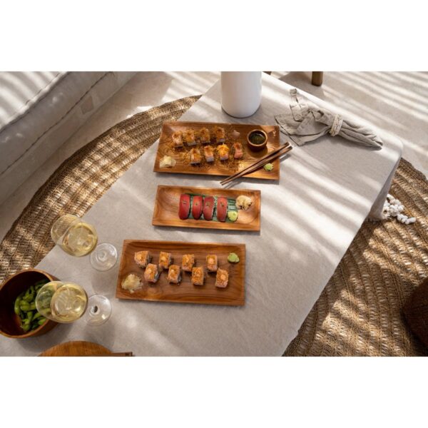 CARLOTA - Nappe en Lin - Beige - 150x200cm – Image 4